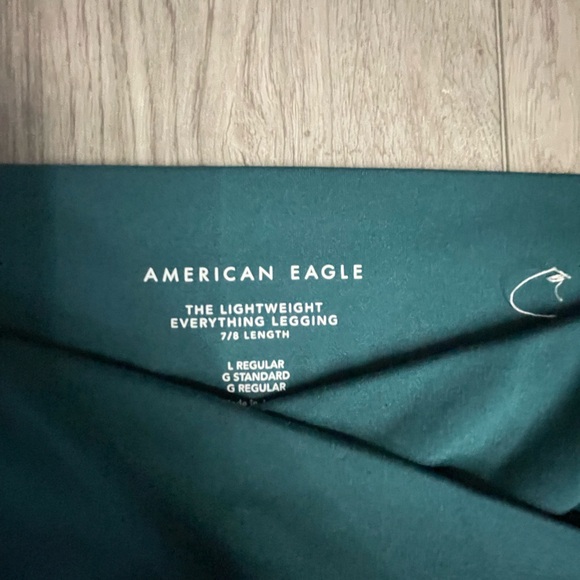 American Eagle Outfitters Teal Leggings - Picture 3 of 3